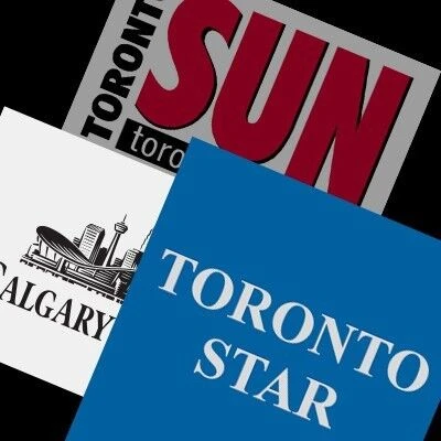 Toronto newspaper images